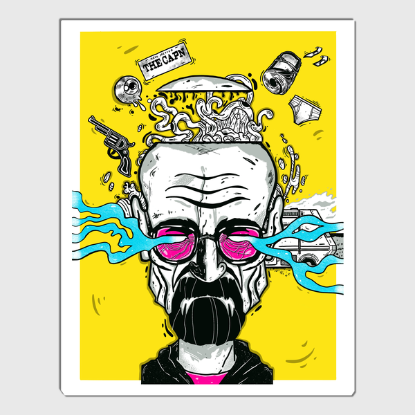 BREAKING BAD MR WHITE STICKER