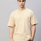 Solid Oversized T-Shirt Men Combo - Pack of 4