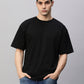 Solid Oversized T-Shirt Men Combo - Pack of 4